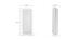 Plafoniera di emmergenza da incasso,  IP30, 3W, 6500°K,  80lm, angolo fascio luminoso 120°, 284x116x53mm